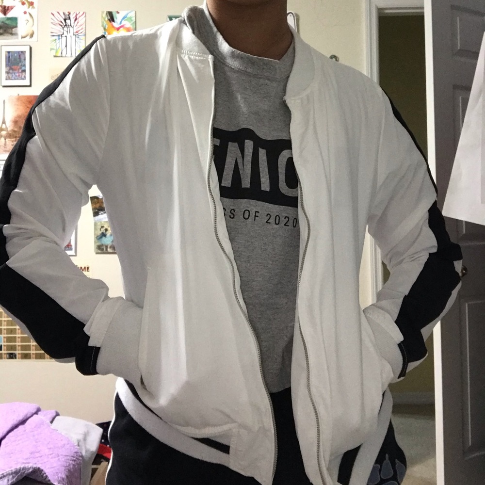 Charlotte Russe black and white jacket